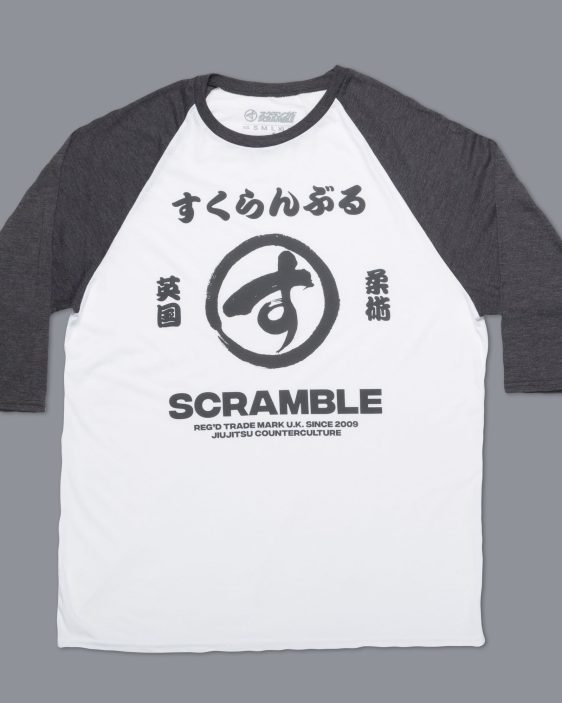 Scramble Brush Logo Raglan Tee