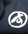 Scramble Brush Logo Zip Hoody - Navy Blue