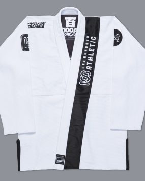 Scramble x 100Athletic Kimono - White