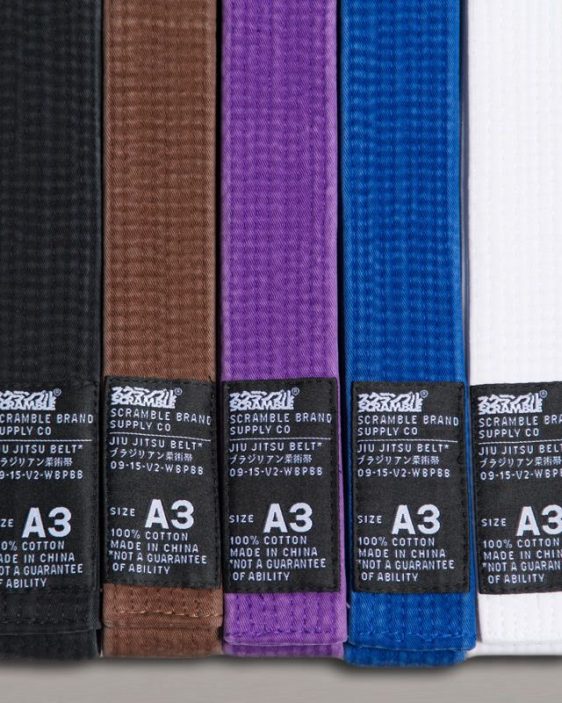 Scramble BJJ Belt V2 - Brown