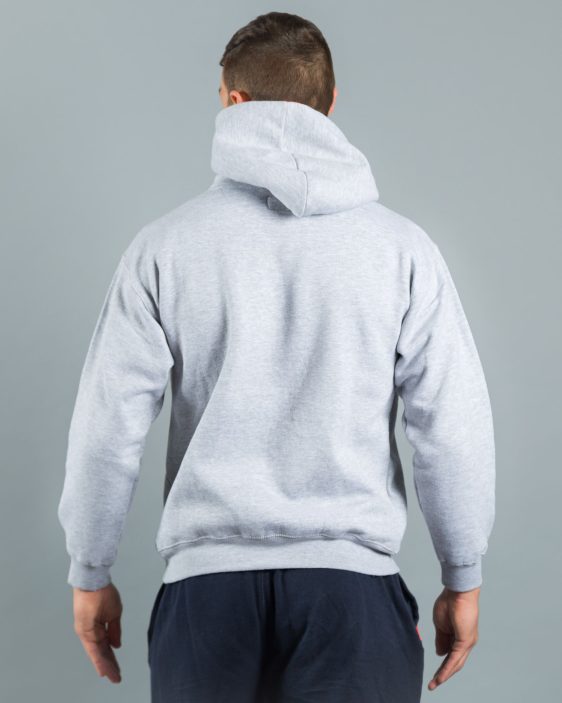 Scramble Box Logo Hoodie - Grey