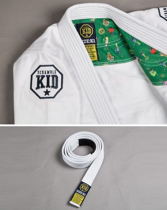 Scramble Kids Gi White