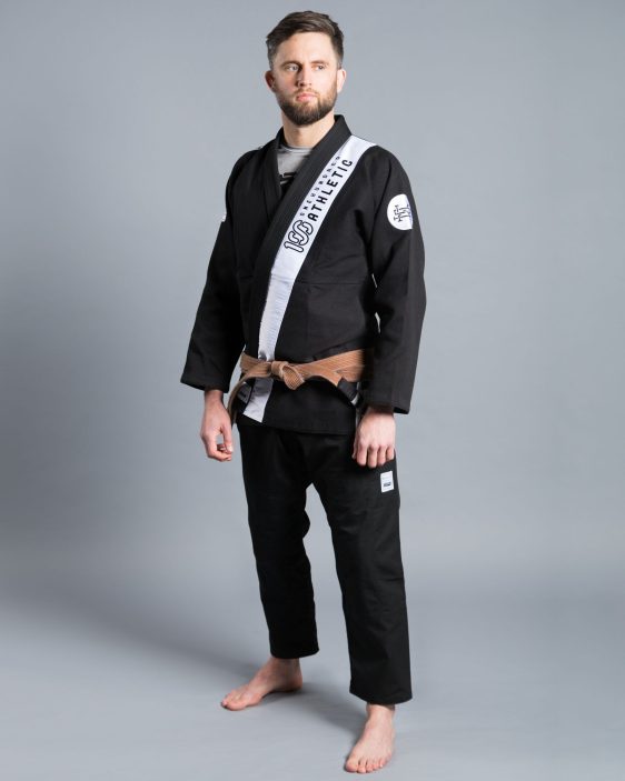 Scramble x 100Athletic Kimono - Black