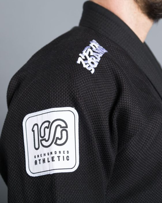 Scramble x 100Athletic Kimono - Black