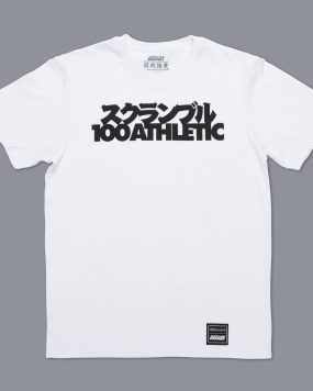 Scramble x 100Athletic Tee - White