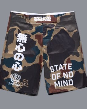 Scramble "No Mind" Camo Shorts