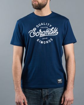 Scramble Quality Kimonos Tee - Navy