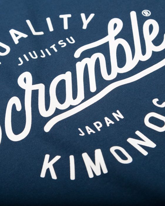 Scramble Quality Kimonos Tee - Navy