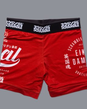 Scramble 'Real" Vale Tudo Shorts - Red