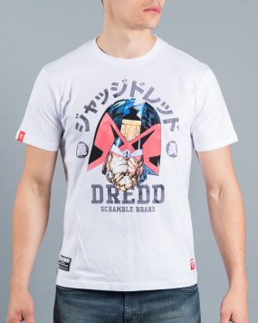 Scramble x Judge Dredd - Dredd Head T-Shirt