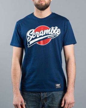 Scramble Sport Logo Tee - Navy