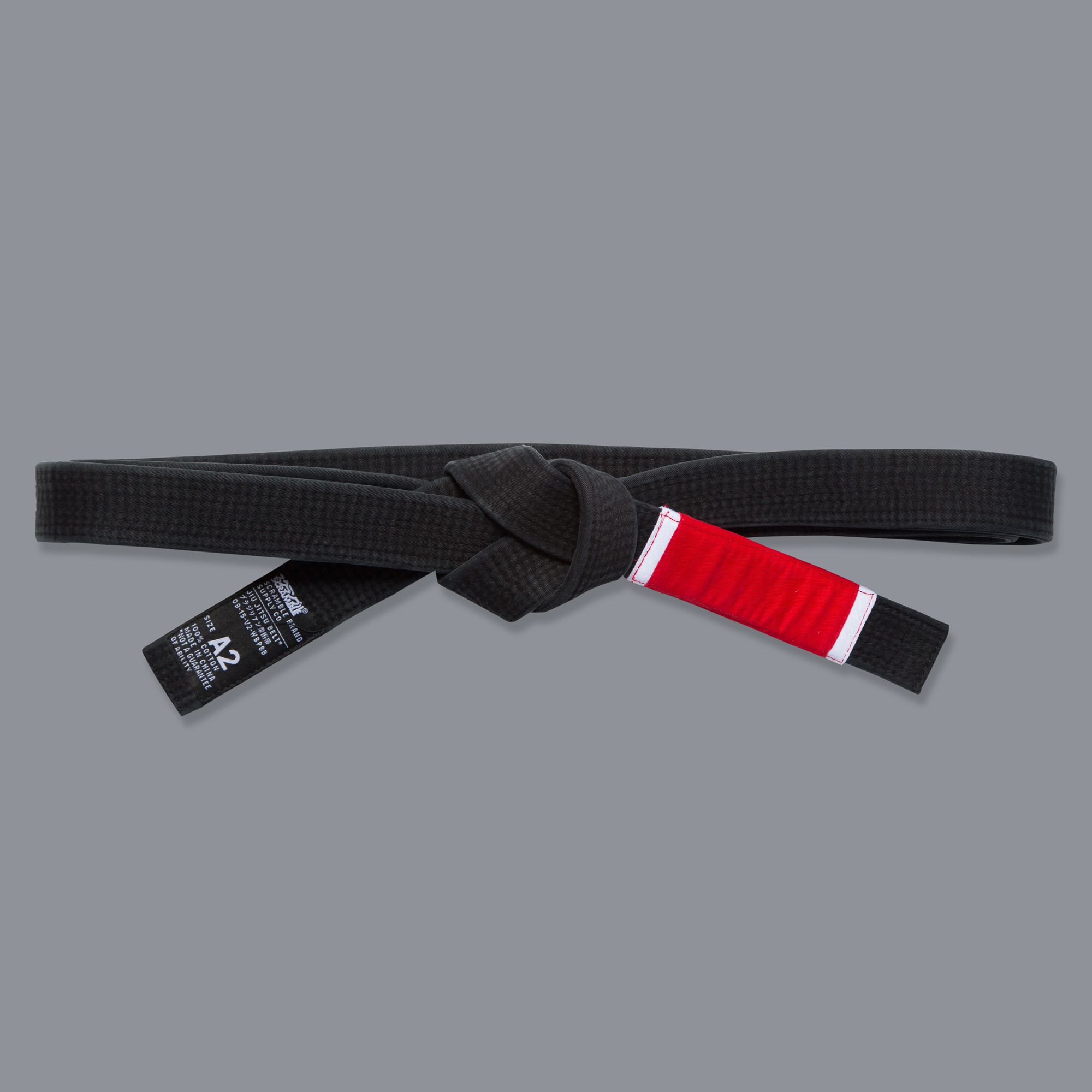 Scramble BJJ Belt V2 - Black – Scramble Brand USA