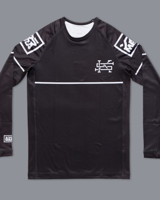 Scramble Ranked Rashguard (V2) - Black