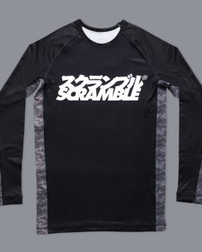 Scramble Kuro Camo Rashguard