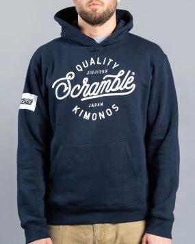 Scramble "Quality Kimonos" Hoody - Navy