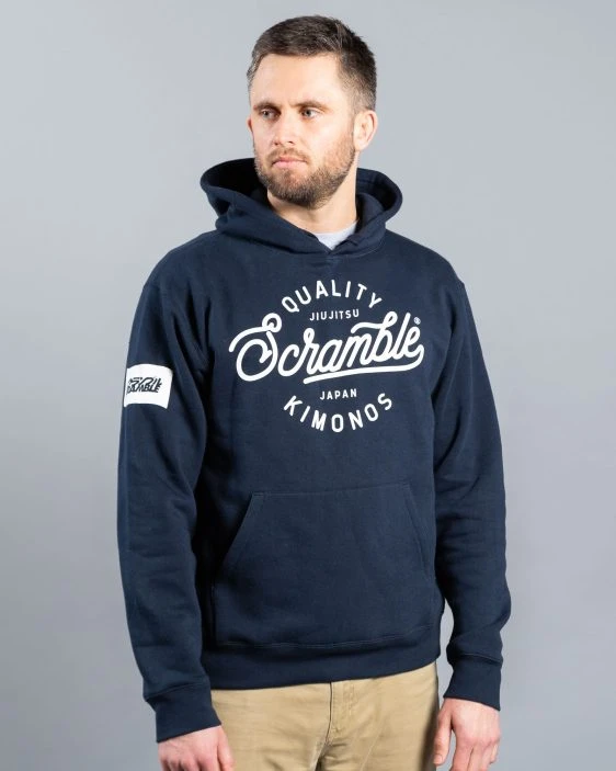 Scramble "Quality Kimonos" Hoody - Navy