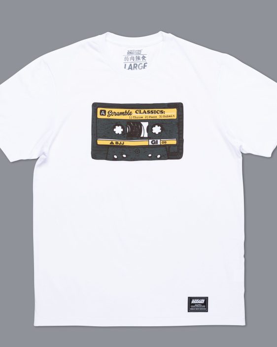 Scramble Old School T-Shirt - White