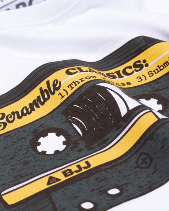 Scramble Old School T-Shirt - White