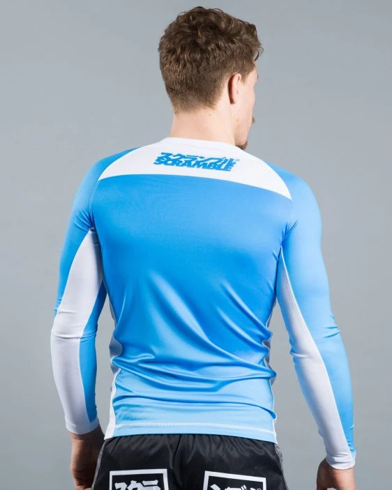 Scramble Ranked Rashguard V3 - Blue