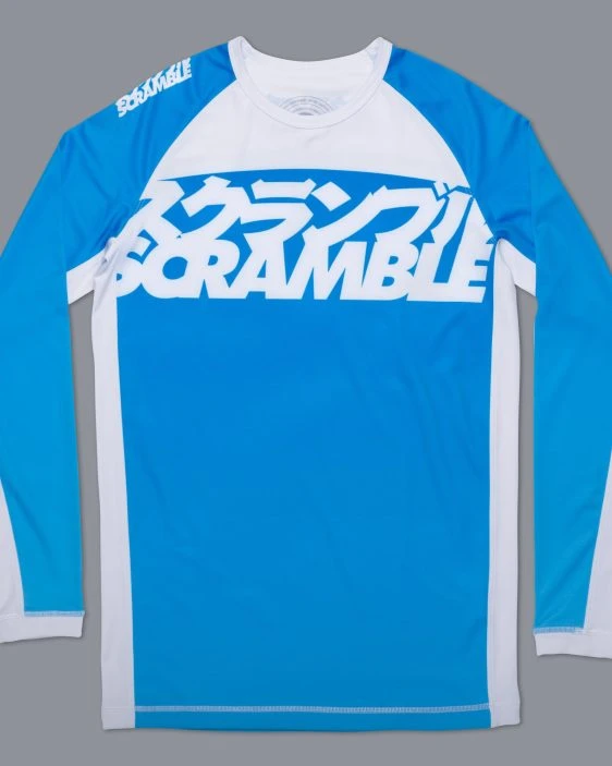 Scramble Ranked Rashguard V3 - Blue