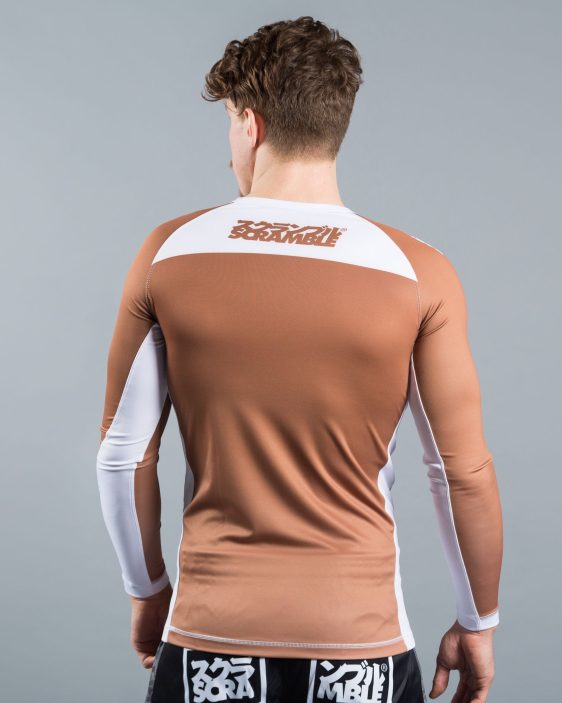 Scramble Ranked Rashguard V3 - Brown