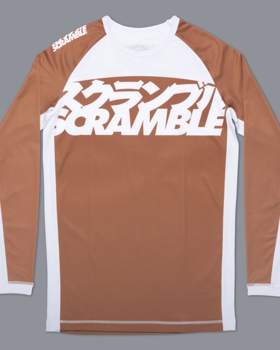 Scramble Ranked Rashguard V3 - Brown