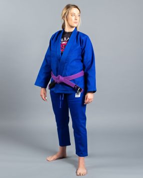 Scramble “Standard Issue” BJJ Gi - Female Cut - Blue