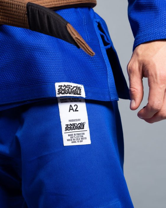 Scramble “Standard Issue - Semi Custom” BJJ Gi - Blue