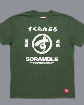 Scramble Big Brush T-Shirt - Green