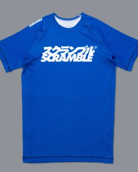 Scramble Shiai Rashguard - Blue