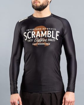 Scramble Coffee then Chokes Rashguard