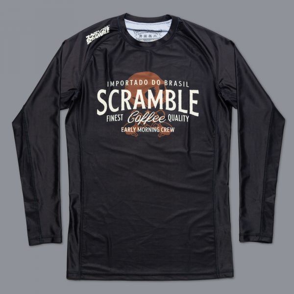 Scramble Coffee then Chokes Rashguard