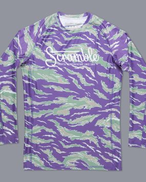 Scramble Letterlogo Camo Rashguard