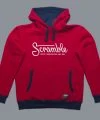 Scramble Letterlogo Hoody - Red