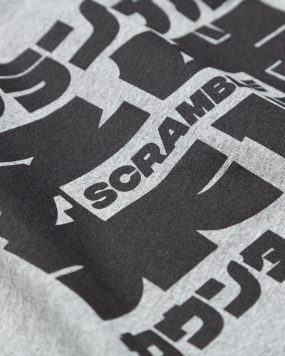 Scramble Big Kanji Tee - Grey