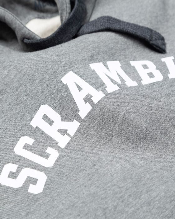 Scramble College Kanji Hoody - Grey