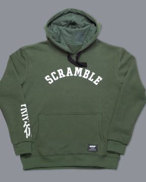 Scramble College Kanji Hoody - Green