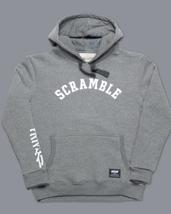 Scramble College Kanji Hoody - Grey