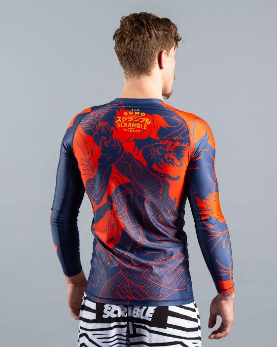 Scramble x Half Sumo Rashguard