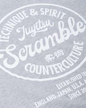 Scramble Technique & Spirit Tee - Heather Grey