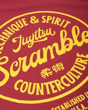 Scramble Technique & Spirit Tee - Red