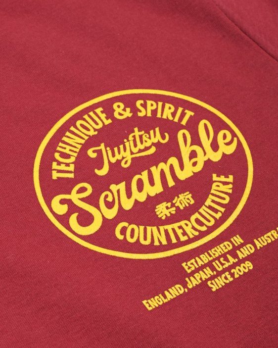 Scramble Technique & Spirit Tee - Red