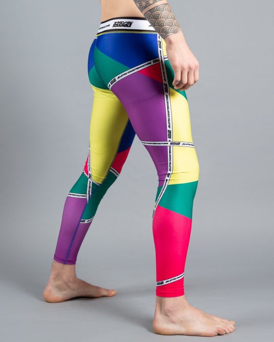 Scramble 'Rainbow Spats v2' Grappling Tights