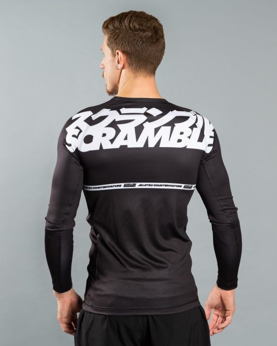 Scramble Ranked Rashguard v4 - Black