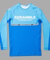 Scramble Ranked Rashguard v4 - Blue