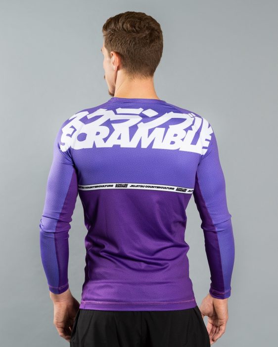 Scramble Ranked Rashguard v4 - Purple