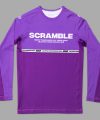 Scramble Ranked Rashguard v4 - Purple