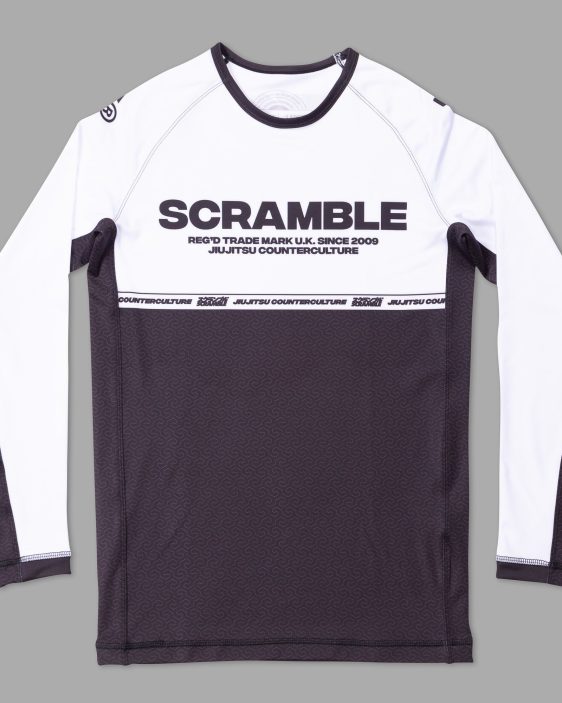 Scramble Ranked Rashguard v4 - White