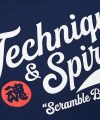 Scramble Technique and Spirit Tee - Navy