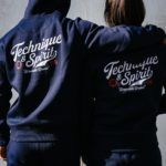 Scramble Technique and Spirit Pullover Hoodie - Navy